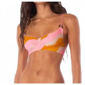 NEW MAAJI paradiso waves archer underwire bikini top in orange